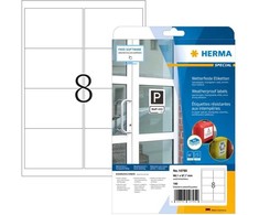 Herma Vandeniui atspari impregnavimo etiketė. A4 20 lapų 99,1x67,7