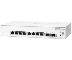 Šakotuvas Hewlett Packard (HP) HPE Aruba Instant On 1930 JL680A valdomas komutatorius, 8 Gigabit prievadai, 2 SFP