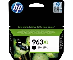 Hewlett Packard (HP) HP 963XL didelės talpos juodo rašalo kasetė, didelės (XL) talpos, juoda, pigmentinis rašalas, 47,86 ml, 1 vnt., 2000 puslapių