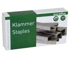 Staples Sąsagos bnt/Office 24/6 plieninės, 1000 vnt./pak. - (1000 vnt.)