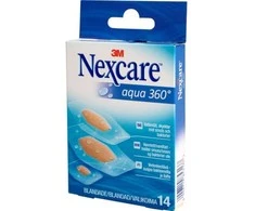 Nexcare En Delaval Ca: Aqua 360° pleistrų rinkinys 14 vnt