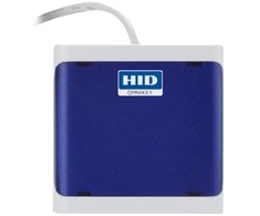 Abloy HID OMNIKEY 5022 CL (tamsiai mėlynas) - trumpas 13 cm laidas - standartinis USB A kištukas - tik bekontaktis (13,56 MHz) skaitytuvas - suderinamas su CCID - pasirenkamas kortelės laikiklis ir tvirtinimo priedai - minimalus užsakymo kiekis 10 ir daugiau nei 10 (R50220319-DB)