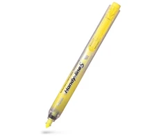 Žymeklis, Pentel Handy-line S, su spaudimo mechanizmu, geltonas