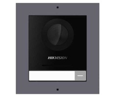 Hikvision DS-KD8003-IME1(B)/S vaizdo telefonspynės sistema 2 MP Juoda, Pilka