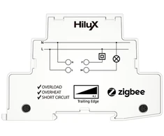 HiluX Zigbee DIN bėgelio šviesos reguliatorius - 250 W