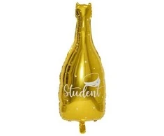 Hisabjoker Ab Šampano folijos balionas, studentas