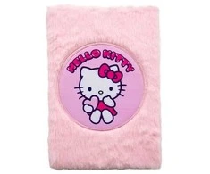Hisabjoker Ab Hello Kitty užrašinė su pliušiniu apmušalu