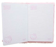 Hisabjoker Ab Hello Kitty užrašinė su pliušiniu apmušalu