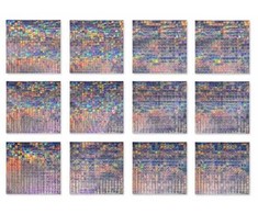 Hisabjoker Ab Holografinės sieninės plokštės, 12 vnt.