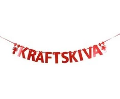 Hisabjoker Ab Vėžių formos lėkštės formos reklaminė juosta, 200 cm