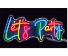 Hisabjoker Ab LED ženklas „Let's Party“