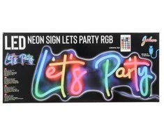 Hisabjoker Ab LED ženklas „Let's Party“