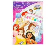 Hisabjoker Ab CANENCO Disney Princess watercolour painting pad
