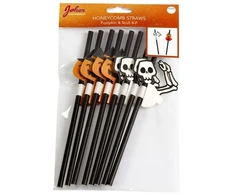 Hisabjoker Ab Popieriniai maišeliai su moliūgais ir skeletu, 8 vnt.