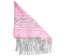 Hisabjoker Ab Rožinė bandana su blizgučiais