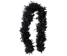 Hisabjoker Ab Juoda plunksninė boa, 100 g