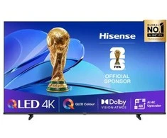 Televizorius HISENSE 43E7Q PRO 43" QLED 4K VidaaOS 144Hz Dolby Atmos