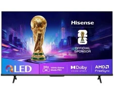 Televizorius HISENSE 43E7Q PRO 43" QLED 4K VidaaOS 144Hz Dolby Atmos
