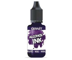 Carioca Cernit alkoholinis rašalas 20ml violetinės mėlynos spalvos