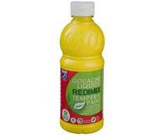 Hobby2You Lefranc Bourgeois Guašas L&amp;B Redimix 153 Primary Geltona, 500 ml