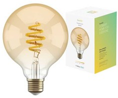 Avanca International BV Hombli inteligentna Filament żarówka, G95, E27, CCT, Amber
