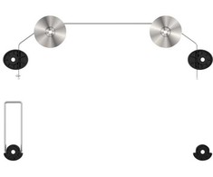 Laikiklis Home It TV-ophæng wire 13-70'' 50 kg.