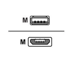 Honeywell CBL-500-120-S00-03, 1,2 m, USB A, juodas