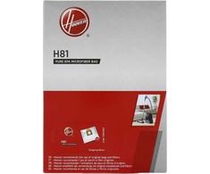 Hoover H81, Dulkių siurblys su konteineriu, Dulkių maišelis, Balta, Mikropluoštas, Hoover, Telios Extra