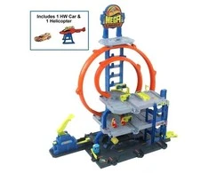 Mattel HOT WHEELS Rinkinys – Mega garažas su kilpomis (JBM74)