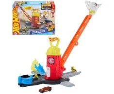 Mattel HOT WHEELS CITY rinkinys – Super gaisrinės stotis (JHL95)