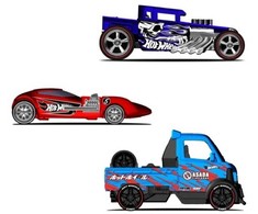 Mattel Žaisliniai Hot Wheels traukiami automobiliai 8 vnt.