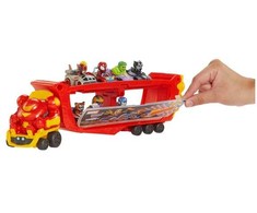 Sunkvežimis Marvel Hulkbuster Hauler Truck iš Hot Wheels RacerVerse, telpa 10 vnt.