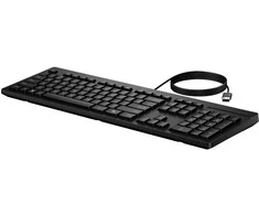 HP 125 laidinė klaviatūra, viso dydžio (100 %), laidinė, USB, juoda