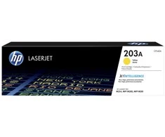HP 203A geltona originali „LaserJet“ tonerio kasetė, 1300 puslapių, geltona, 1 vnt.