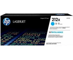 HP 212X didelės talpos žydra originali „LaserJet“ tonerio kasetė, 10000 puslapių, 0 puslapių, Žydra, 1 vnt.