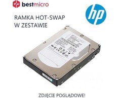 Hewlett Packard (HP) art. poleasingowy HP Dysk HDD SAS 2.5'' 300GB 10K RPM dla MSA - EG000300JWSJP - Refabrykowany (Atnaujinta)