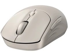 HP 400 Quiet Belaidė pelė, Ambidextrous, RF belaidė + Bluetooth, 6000 DPI, rusvai gelsvas