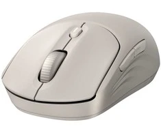 HP 400 Quiet Maple Belaidė pelė, Ambidextrous, RF belaidė + Bluetooth, 6000 DPI, rusvai gelsvas