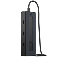 HP 4K USB-C daugiafunkcis prievadas, USB Type-C, USB Type-C, 10000 Mbit/s, 3840 x 2160, juodas, 65 W