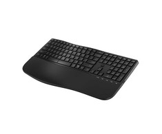 HP 680 Comfort dviejų režimų klaviatūra, pilno dydžio (100%), belaidė, RF belaidė + Bluetooth, stūmoklinė klavišų jungtis, QWERTY, juoda