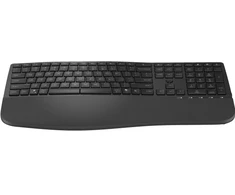 Klaviatūra HP 680 Comfort dviejų režimų klaviatūros ir pelės derinys, viso dydžio (100 %), belaidė, radijo dažnio belaidė + „Bluetooth“, QWERTY, juoda, pelė pridėta