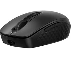 HP 695 Wireless Bluetooth Pelė – belaidis Qi-įkrovimas, programuojamas, 4 krypčių slinkimas – Juodas