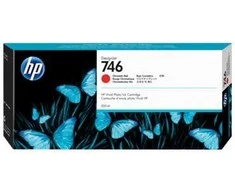 HP 746 300 ml chromatinės raudonos spalvos „DesignJet“ rašalo kasetė, HP „DesignJet Z6“ spausdintuvų serija, HP „Designjet Z9“ spausdintuvų serija, terminis rašalinis spausdintuvas, chromatinė raudona, P2V81A, verslas, Singapūras