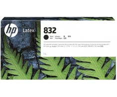 Hewlett Packard (HP) HP 832 1L Juodas Latex Ink Cartridge