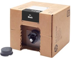 HP 873 3 litrų juodo latekso rašalo kasetė, standartinio našumo, juoda, latekso pagrindo rašalas, 3000 ml, 1 vnt., vienos pakuotės