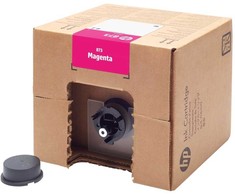 HP 873 3 litrų talpos rausvai violetinės spalvos latekso rašalo kasetė, standartinio našumo, rausvai violetinė, latekso pagrindo rašalas, 3000 ml, 1 vnt., vienos pakuotės