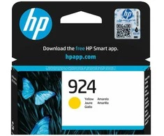 Originali Hewlett Packard (HP) HP 924 Geltona rašalo kasetė