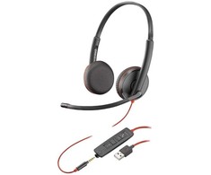 HP Ausinės Poly Blackwire 3225 Stereo USB-A (80S11AA)