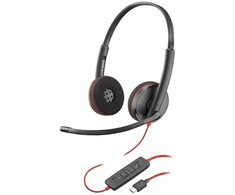 Hewlett Packard (HP) Ausinės HP Blackwire C3220 Stereo USB-C (80S07AA)