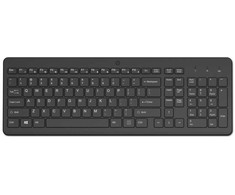 HP 220 Belaidė klaviatūra, Full-size (100%), Wireless, RF belaidė, Membrane, Juodas